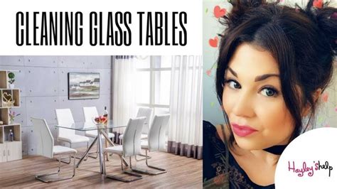Cleaning Glass Dining Tables, No Streaks! - YouTube | Cleaning glass ...