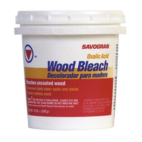 Wood Bleach 12 Oz - Whitehead Industrial Hardware