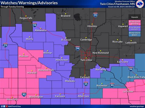 Winter storm warning issued as heavy snow system arrives in Minnesota ...