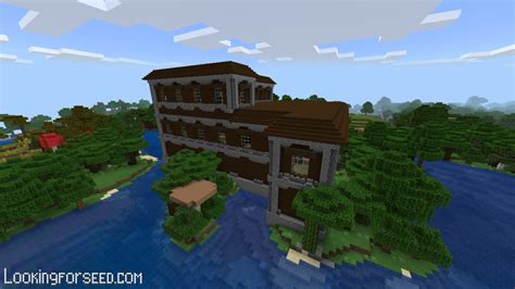 Woodland Mansion Seeds for Minecraft Bedrock | Lookingforseed.com