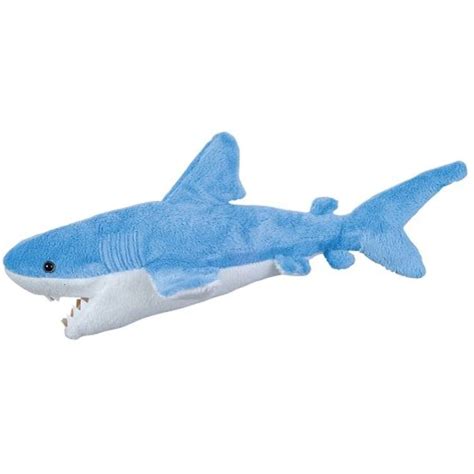 Adorable Blue Shark Plush Toy