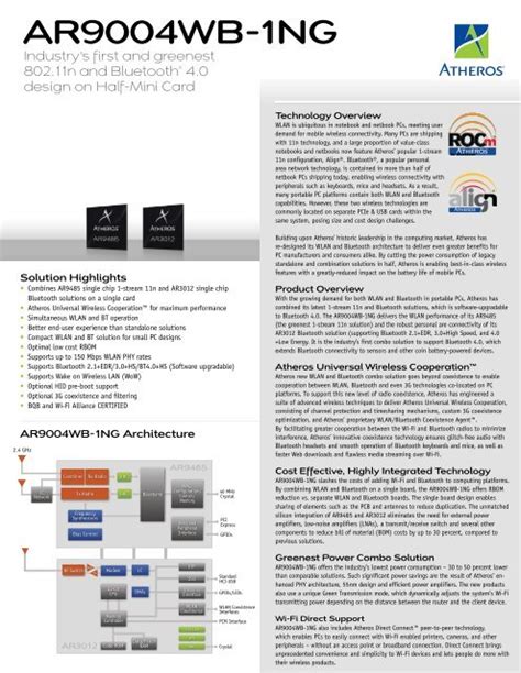 Qualcomm atheros ar9485 wireless network adapter specs - Beautifulhook