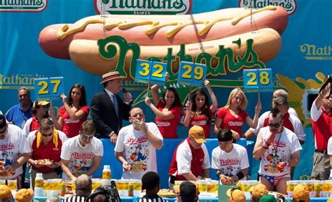 Nathan's Famous Hot Dog Eating Contest Takes Over Coney Island | LATF USA