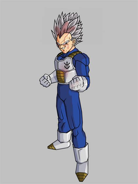 Damaged Baby Vegeta By KingCrackRock by kingcrackrock on DeviantArt