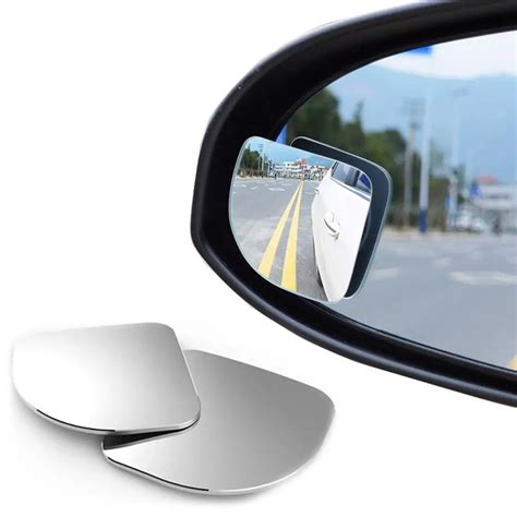 1 Pair Universal Car Auto Wide Angle Side Rearview Adjustable Blind Spot Mirror -in Mirror ...