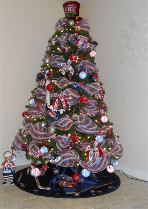 Montreal Canadiens Christmas Tree | Christmas decorations canada ...