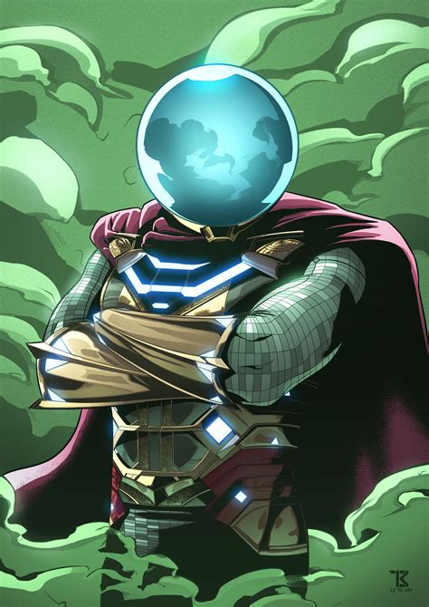 Mysterio Commission by Leandro Raimundo | Dibujos marvel, Amazing ...