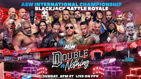 21 Wrestlers Revealed for Blackjack Battle Royal at AEW Double or Nothing