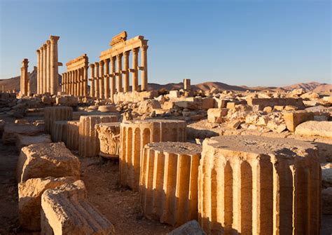 Palmyra, Syria: Architectural Photography | Geometry & Silence