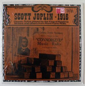 SCOTT JOPLIN 1916 / CLASSIC SOLOS FROM RARE PIANO ROLLS / VINYL LP BIOGRAPH EX | eBay