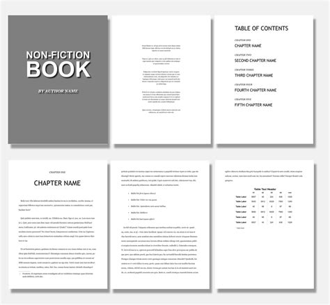 Book Template Indesign