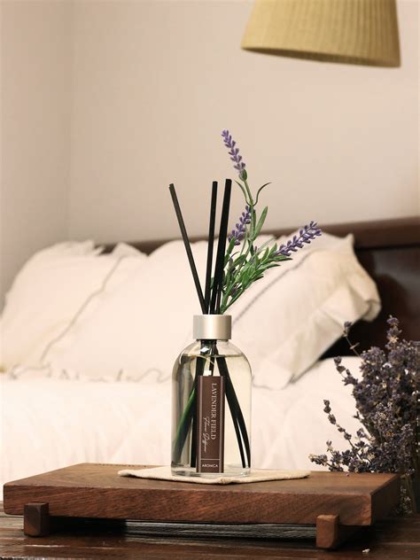 Lavender Oil Reed Diffuser, Natural Home Fragrance Aromatherapy ...