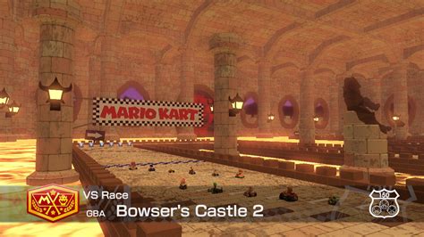 GBA Bowser's Castle 2 (BCP Style aka Tour Model) [Mario Kart 8 Deluxe ...