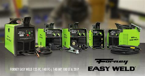 Forney Easy Weld Line Up | AskForney