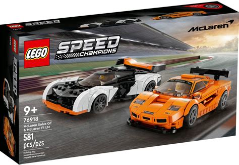 Customer Reviews: LEGO Speed Champions McLaren Solus GT and McLaren F1 LM 76918 6426029 - Best Buy