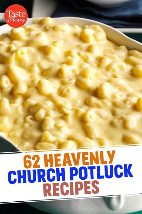 62 heavenly church potluck recipes – Artofit