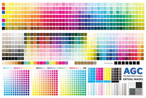Cmyk Printable Color Chart
