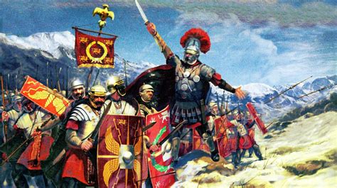 Roman legionaries defending the Alps | Roman history, Ancient warfare