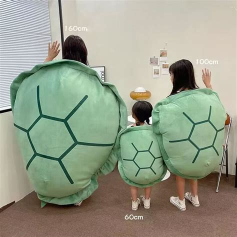 Wearable Turtle Shell Pillow Plush Toys Size 24/47/63inch - High ...