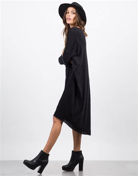 Oversized T-Shirt Dress - Day Dress - Midi Dress – 2020AVE