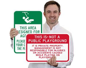 Playground Signs | Signs for Playgrounds