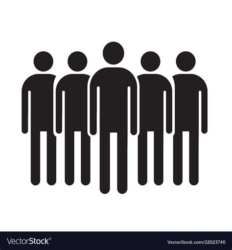 Population people icon design Royalty Free Vector Image