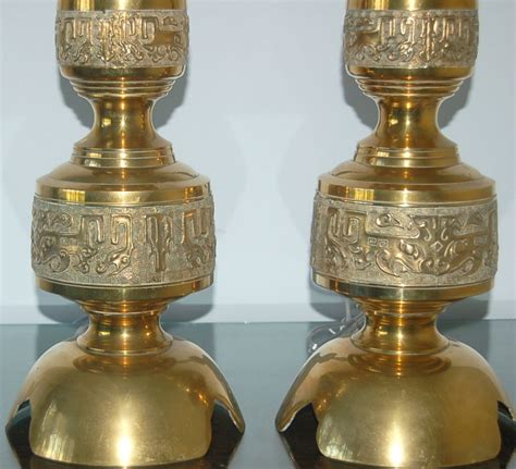 The Design Enthusiast: Vintage love ~ Brass Table lamps :)