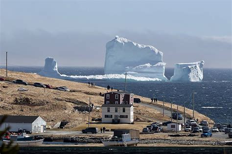 Massive iceberg draws tourists to tiny Canadian town Ferryland Iceberg ...