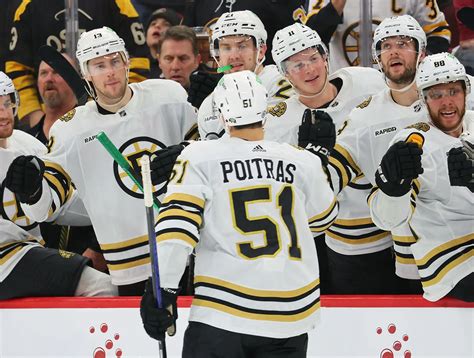 Why the Bruins will sit Matt Poitras for game vs. Islanders