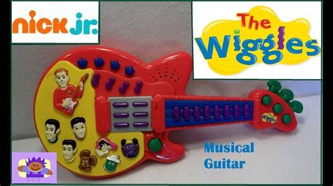 2003 Disney The Wiggles Musical Singing Toy Guitar By Spin Master - YouTube