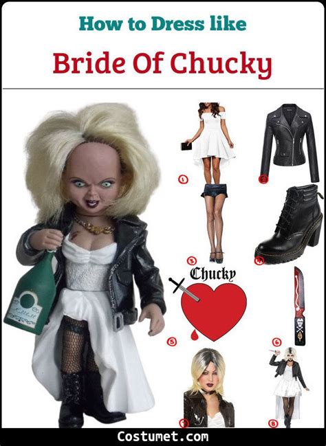 Bride of Chucky (Child’s Play) Costume for Cosplay & Halloween 2021 ...