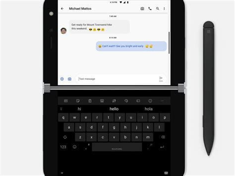 Surface Duo With Keyboard » OnMSFT.com