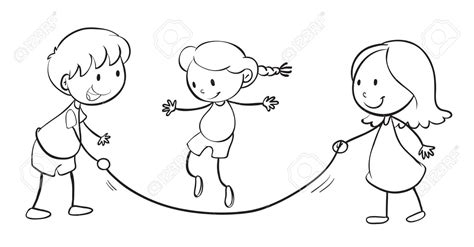 Children Playing Drawing at GetDrawings | Free download