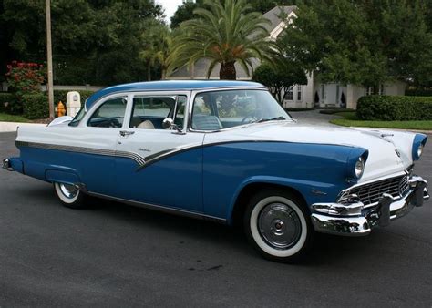 '56 Ford Fairlane Club Sedan | Continental Kit Cars | Pinterest