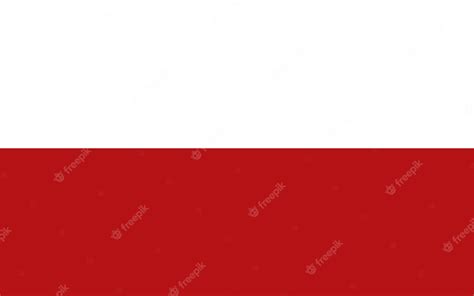 Premium Vector | Poland flag vector art illustration