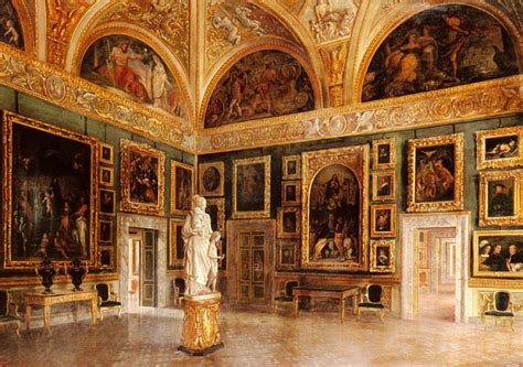 The Interior Of The Pitti Palace by S. Corsi - Art Renewal Center