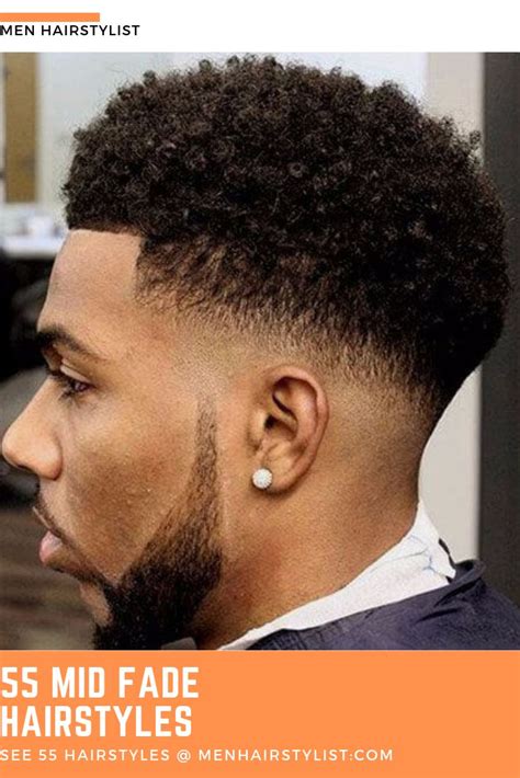 55 Awesome Mid Fade Haircut Ideas | Mid fade haircut, Black men haircuts, Taper fade haircut