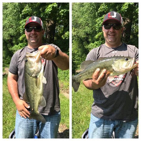 Caught a Largemouth Bass on Cross Creek Lake using a Chartiers Creek ...