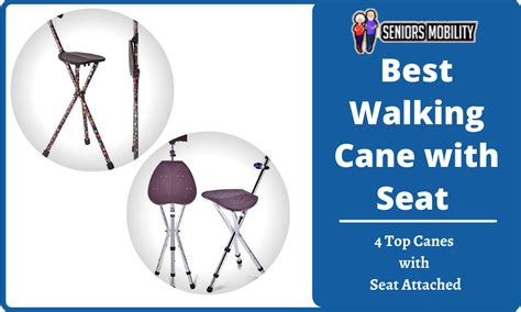 Best Walking Cane with Seat (2022): 5 Top Canes with Seat Attached