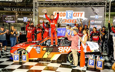 Inspection Complete: Justin Allgaier Officially Wins Food City 300 at Bristol | TobyChristie.com