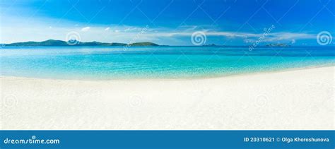 Beach Panorama Stock Image - Image: 20310621