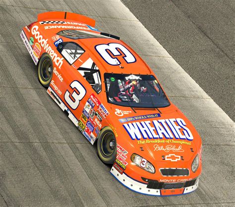 1997 WINSTON ALL STAR DALE EARNHARDT WHEATIES NO NUMBER by Corey H. - Trading Paints