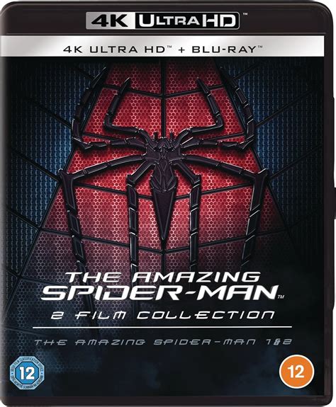 The Amazing Spider-Man 1&2 4K Ultra-HD (4 Discs- Ultra-HD & BD) [Blu-ray] [2021]: Amazon.co.uk ...