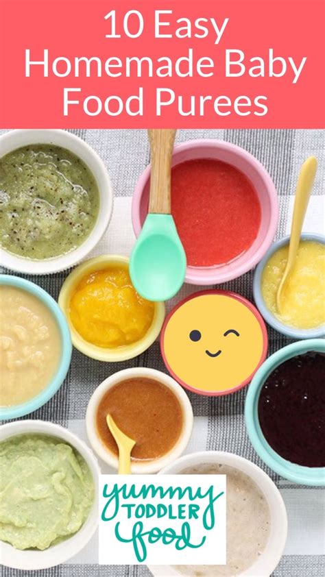 10 Simple Healthy Homemade Baby Food Purees!: An immersive guide by ...