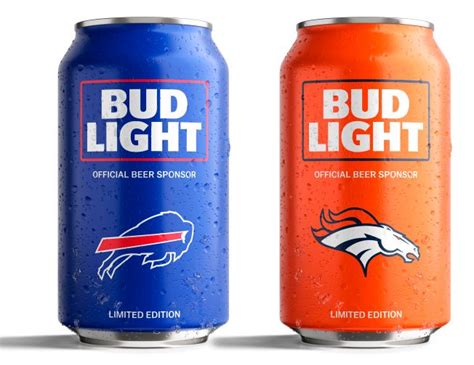 Bud Light's Popular NFL Team Cans Are Back With a New Minimalist Design | Bud light, Nfl teams ...