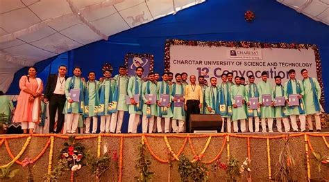 Charusat University celebrates 12th convocation | Ahmedabad News - The Indian Express