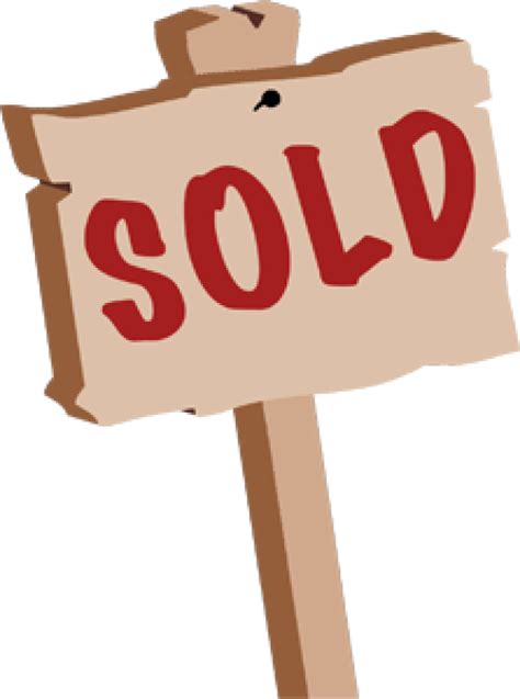 Sold Sign Clipart - ClipArt Best