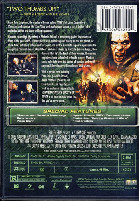 Ghosts Of Mars Poster