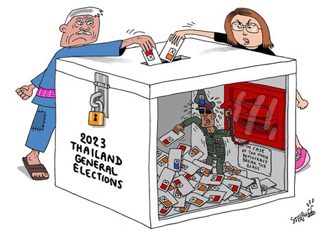 Cartoon by Stephff: 2023 General Election | Prachatai English