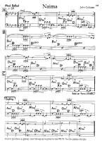 John Coltrane - Naima - Free Downloadable Sheet Music